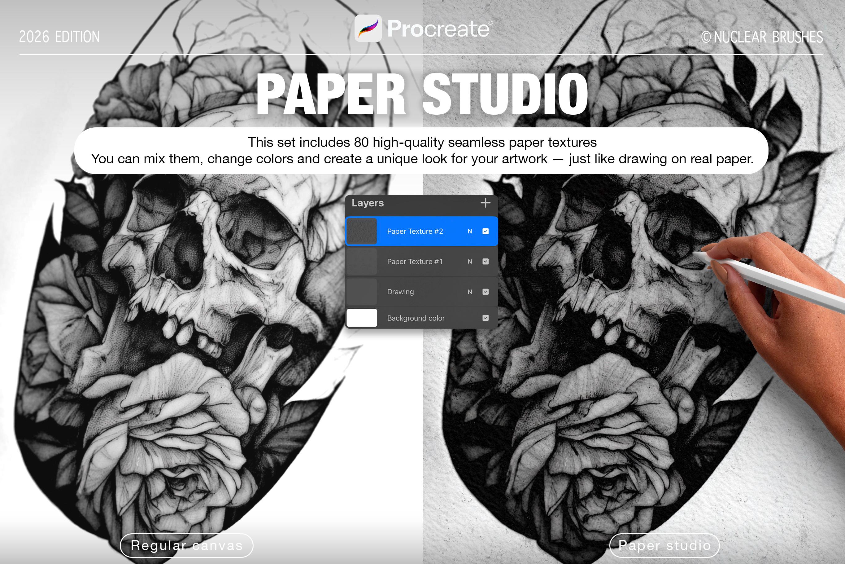 2000 Procreate Tattoo Brushes Mega Bundle – Professional Tools for Full ...