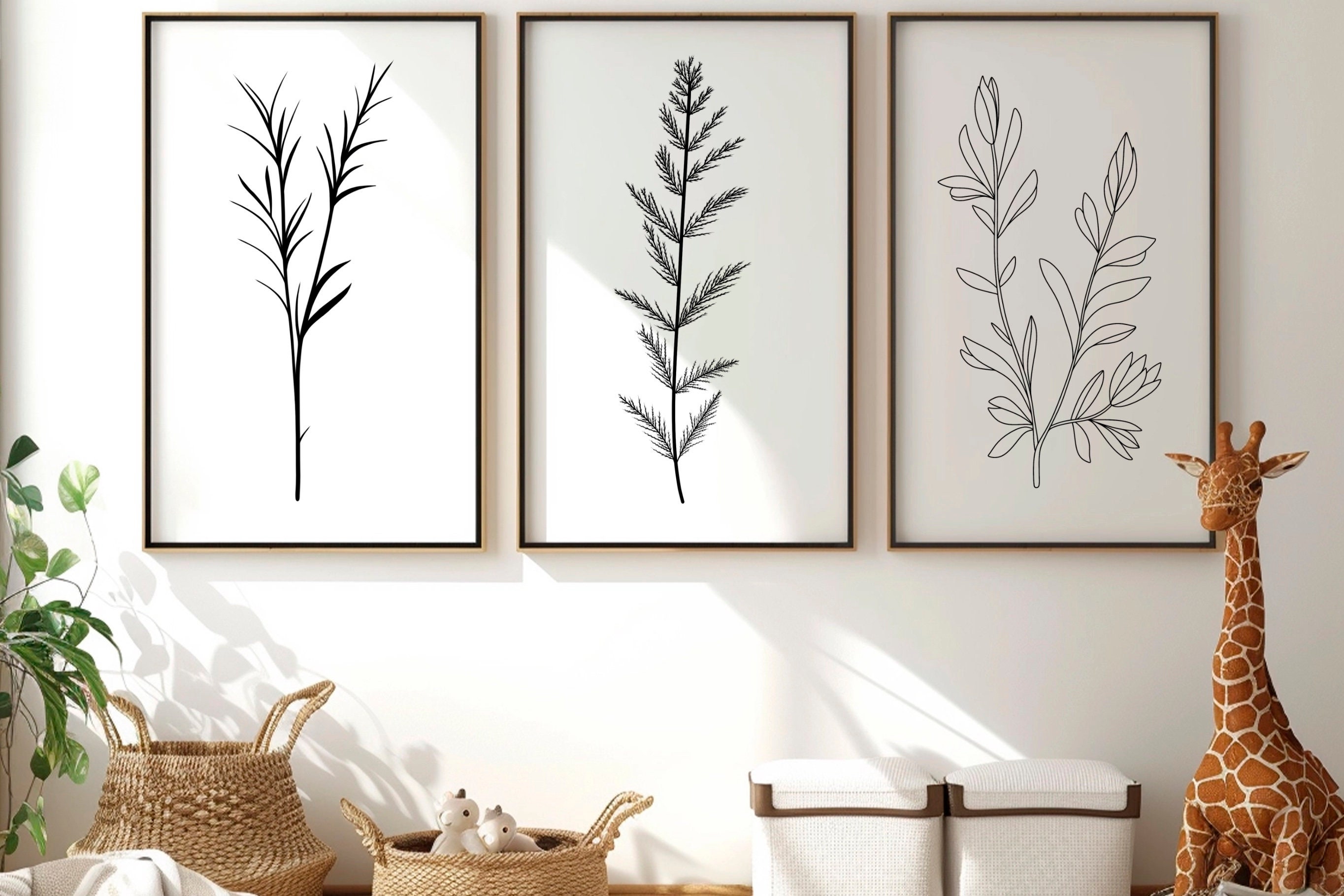 137 Botanical Stamps for Procreate + 10 Bonus Drawing Brushes, Flower ...