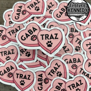 Gaba Traz Vinyl Sticker / Veterinary Meds / Veterinary Medicine Vinyl Sticker / Veterinary Humor / Veterinary Gift / Vet Tech Week