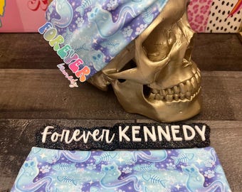 Ghost Kitty Cats Twist Headband -Veterinary -Medical -Headband Gifts for Women -Knot Headband -Animal Lovers -Forever Kennedy