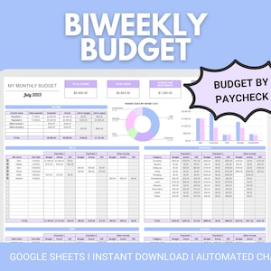 Puede incluir: Una plantilla de hoja de cálculo de presupuesto quincenal en Google Sheets. La plantilla incluye secciones para ingresos, gastos y ahorros. También incluye un gráfico circular que muestra a dónde va tu dinero. La plantilla está diseñada para ayudarte a realizar un seguimiento de tus finanzas y tomar decisiones informadas sobre tus gastos.