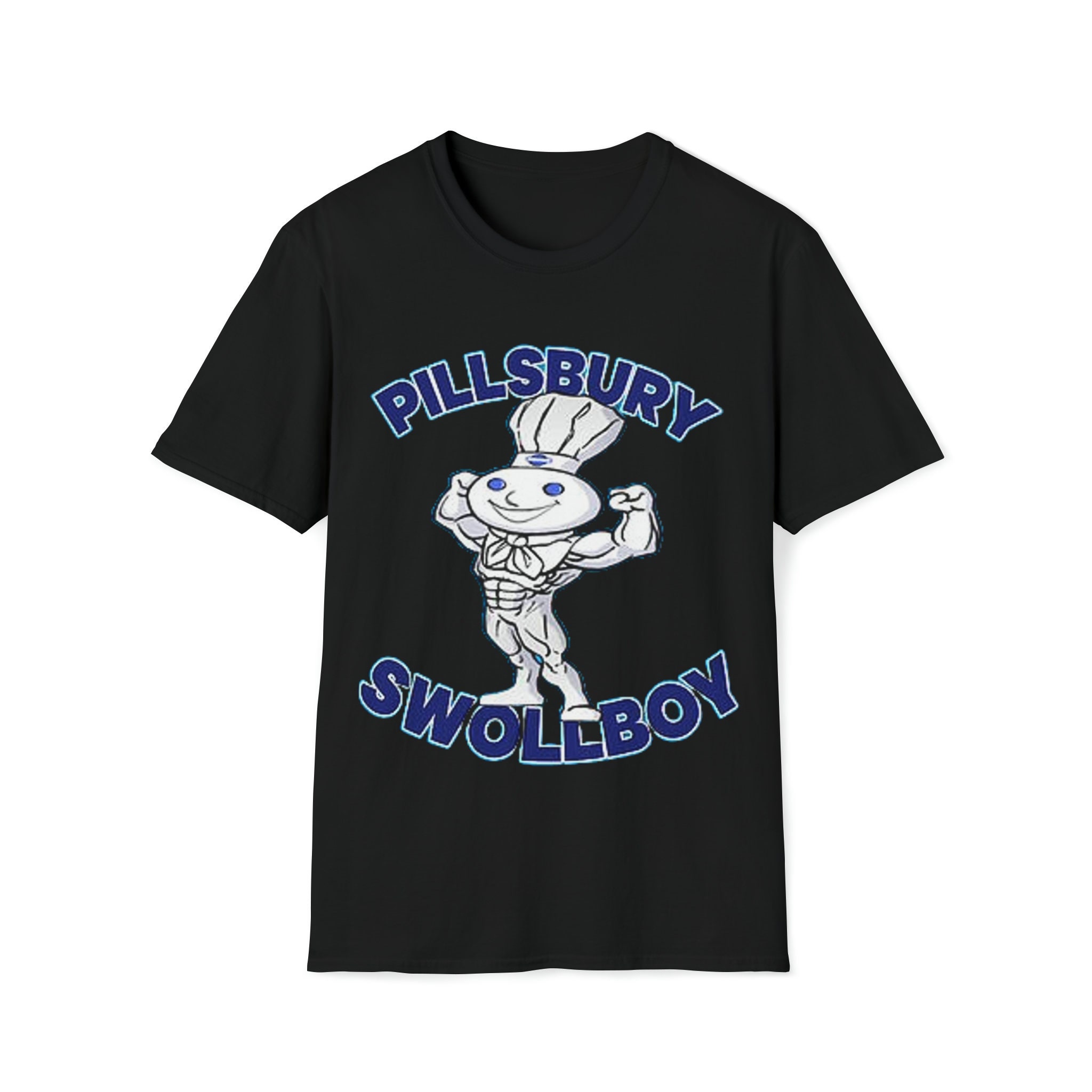 T-shirt Pillsbury Homme - Rigolo Graphique - 100% Coton Tailles S-3XL - NEUF SANS ÉTIQUETTE