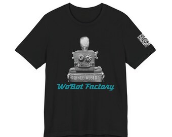 Wobot Factory Tee | Retro Robot Illustration