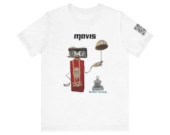 Mavis - Wobot Factory Tee | Retro Robot Illustration