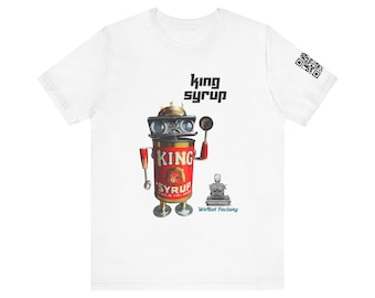 King Syrup - Wobot Factory Tee | Retro Robot Illustration