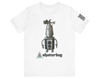 Shutterbug - Wobot Factory Tee | Retro Robot Illustration