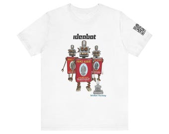 Ideabot Robot - Wobot Factory Tee | Retro Robot Illustration