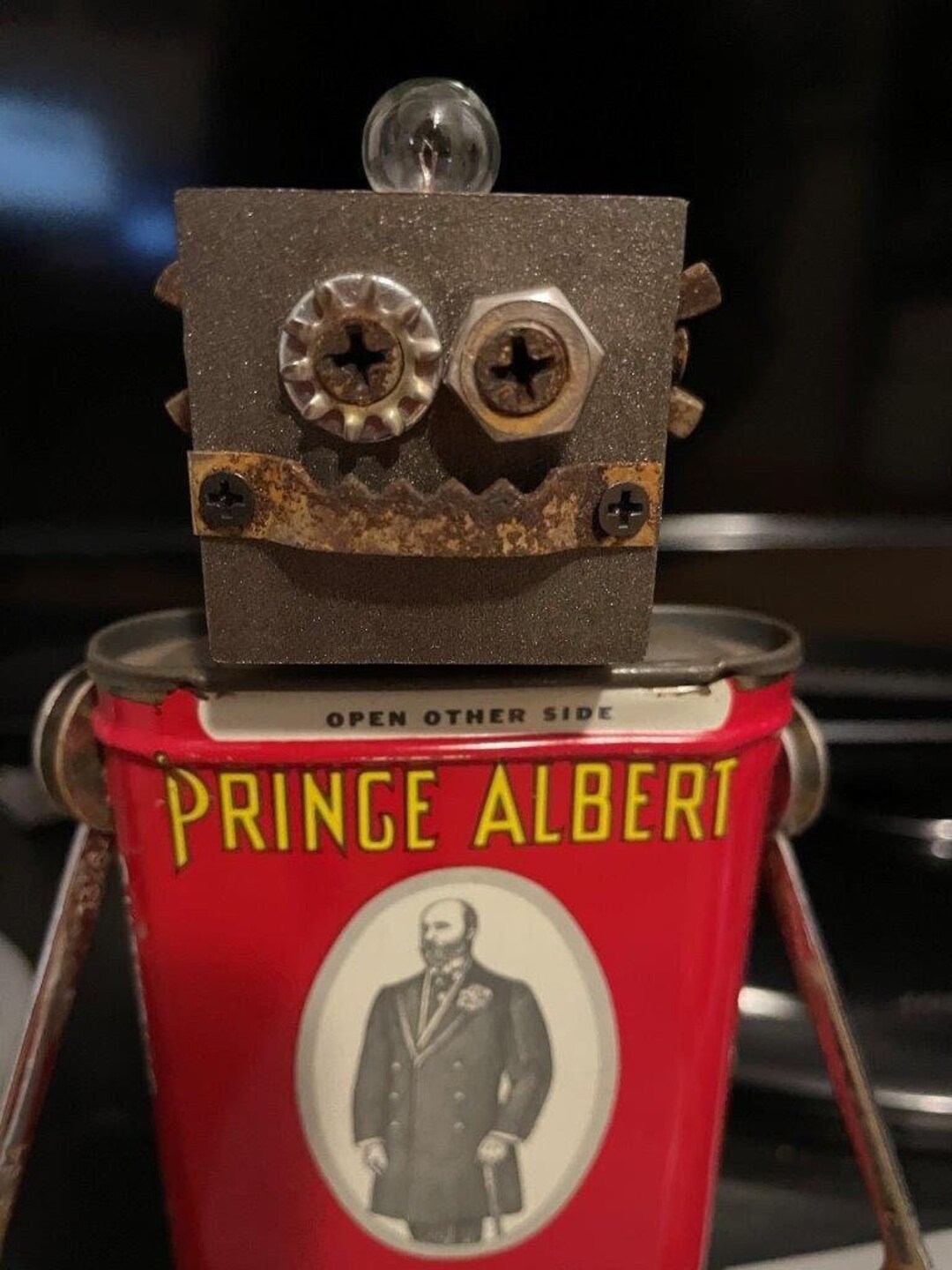 Rusty III the Wobot Robot Handmade Robot Found Object Etsy