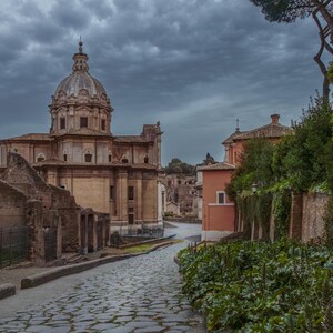 Roman Forum Cobblestones | Rome | Italy | Fine Art Landscape | Paper | Canvas | Acrylic | Metal
