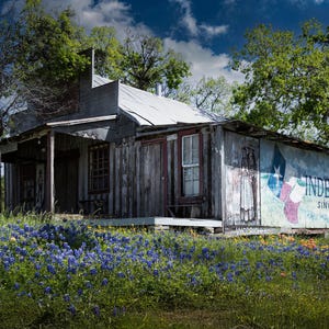 Independence TX, Texas Hill Country, Bluebonnets, Fine Art Fotografie, Frühling, Papier | Keilrahmen | Acryl | Metall