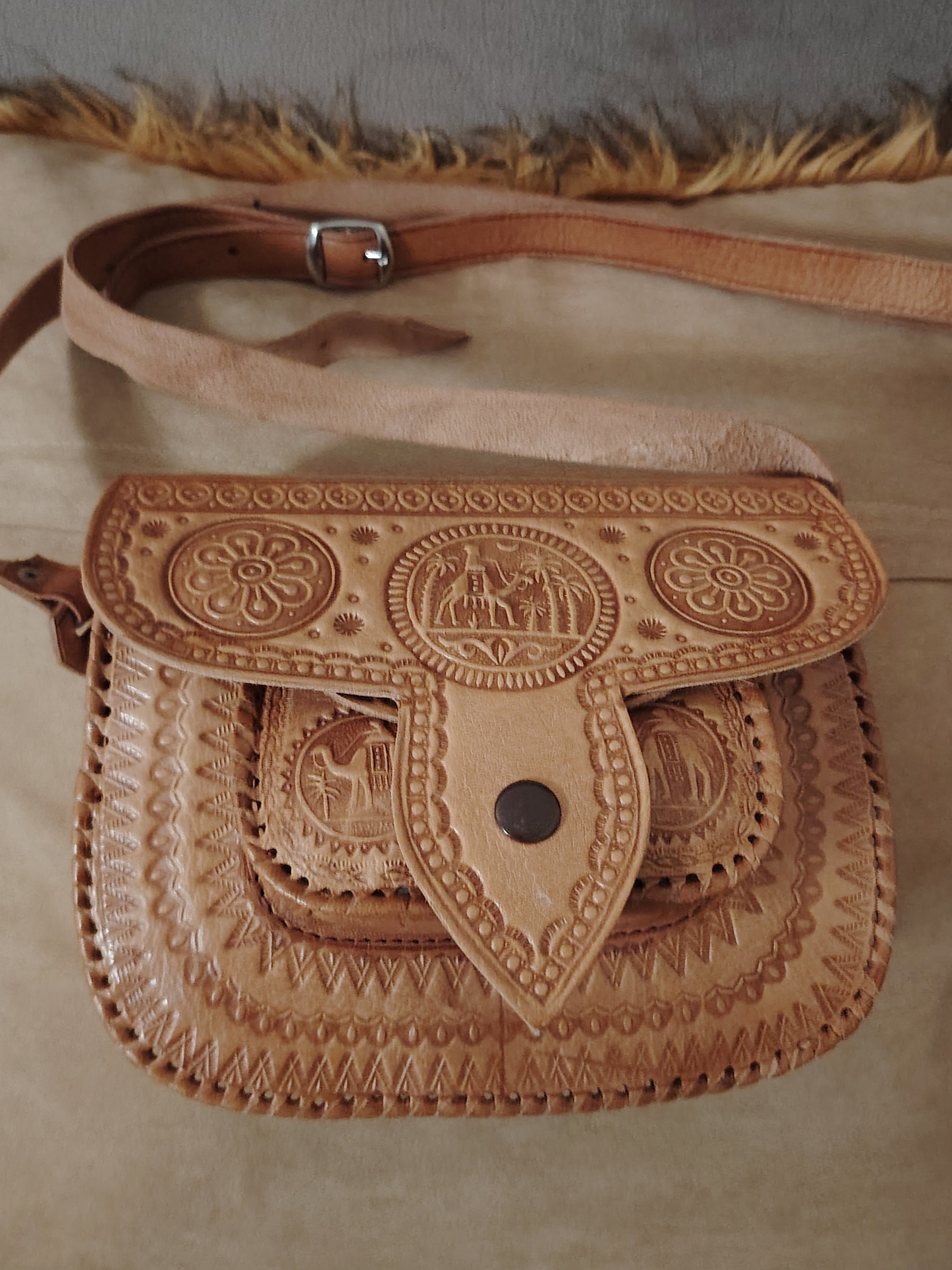 Sac en cuir marocain France