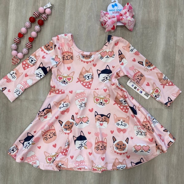 Cat Dress Etsy