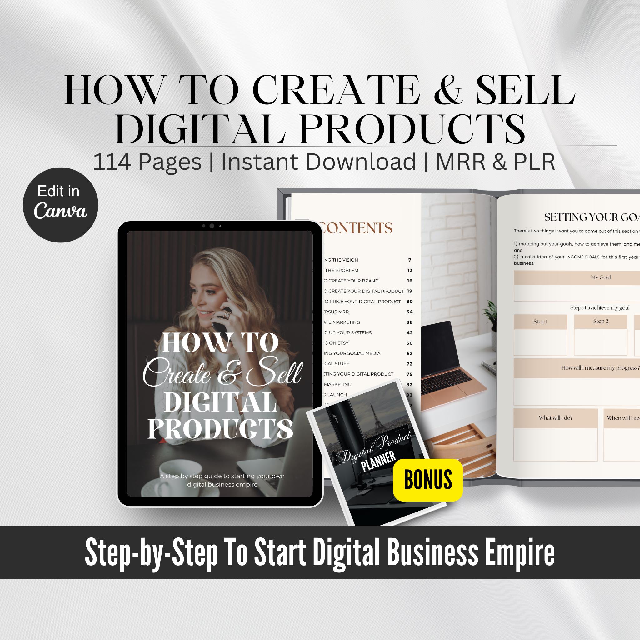 Digital Marketing Course PLR For Beginners , Digital Marketing Strategy Guide with Master Resell Rights , Digital Marketing DFY Ebook MRR