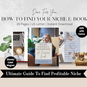 Niche Finder Workbook with Master Resell Rights | How To Find Your Niche and Passive Income Ideas | How To Niche Down with MRR PLR