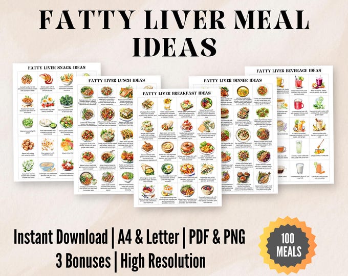 Fatty Liver Disease Meal Chart, Fatty Liver Health, Fatty Liver Diet ...