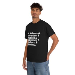 Harlem Week Streets of Harlem T-shirt, NYC T-shirt, Trending Now, Premium Unisex Heavy Cotton Tee