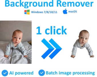 Licencia de eliminación de fondo: eliminación de fondo de imagen con IA, eliminación de fondo de foto: eliminación de fondo de imagen, programa para Windows y macOS