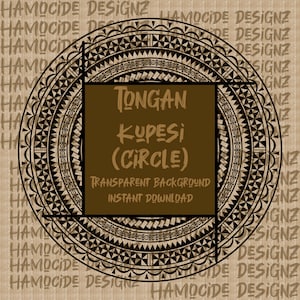 Tongan Kupesi (Circle)