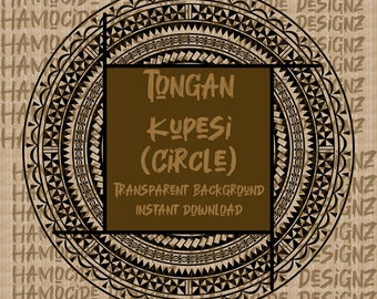 Tongan Kupesi (Circle)