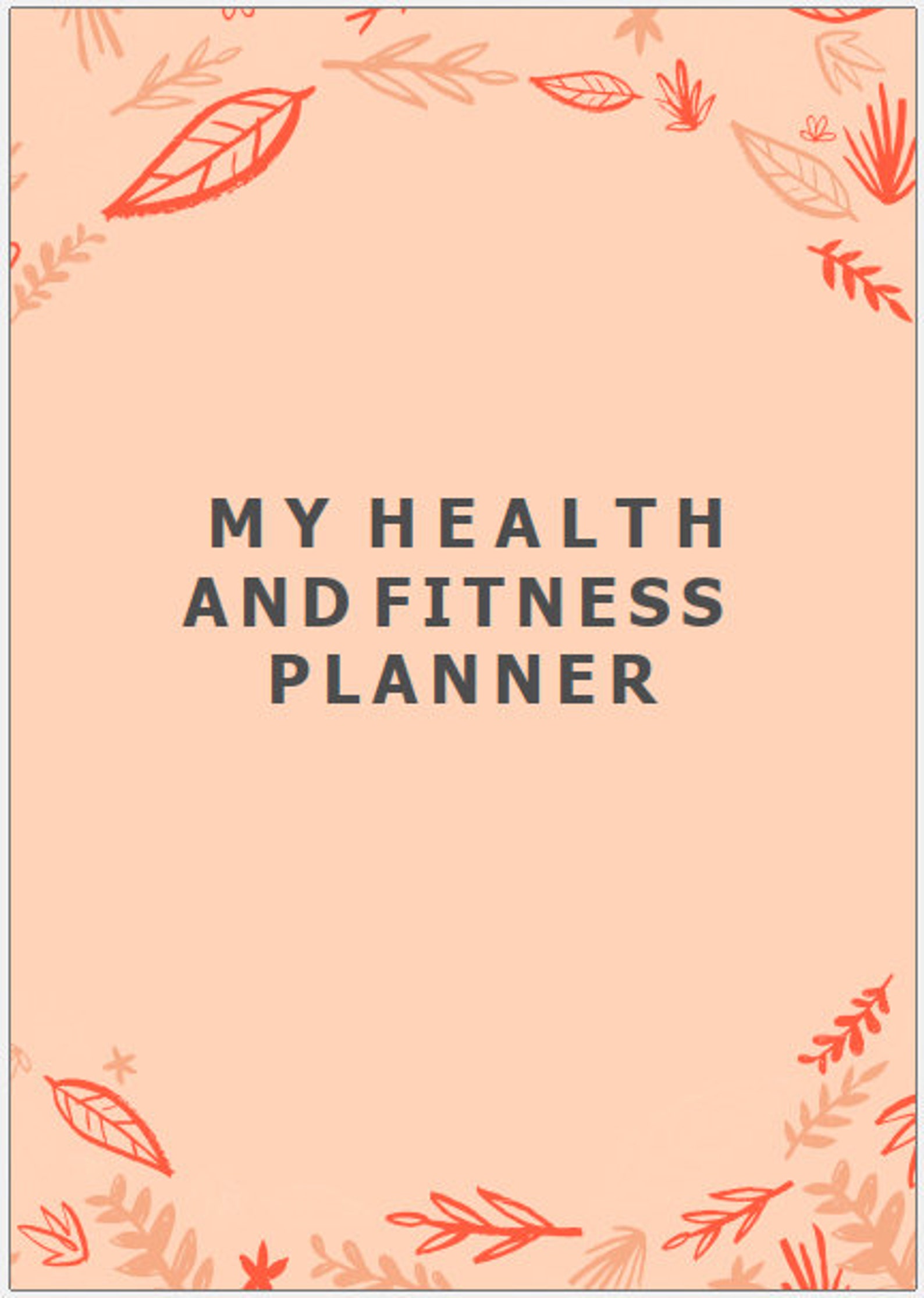 Printable Fitness Planner 2023, Exercise Planner, Printable Weight Loss, Printable Fitness