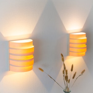 Wandleuchten 2er Set - Led Wandleuchten Paar - Wandleuchte - Wohnzimmer Wandleuchten - Nachttisch Wandleuchte - Wandleuchten für Schlafzimmer