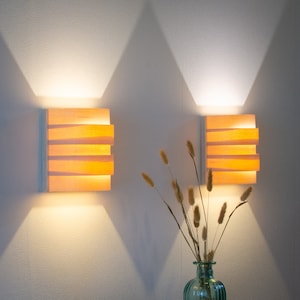 Wall sconces lamps set of 2 - wall light fixtures - lamps for bedroom - living room sconces lamps - bedside lamps - entryway lamps