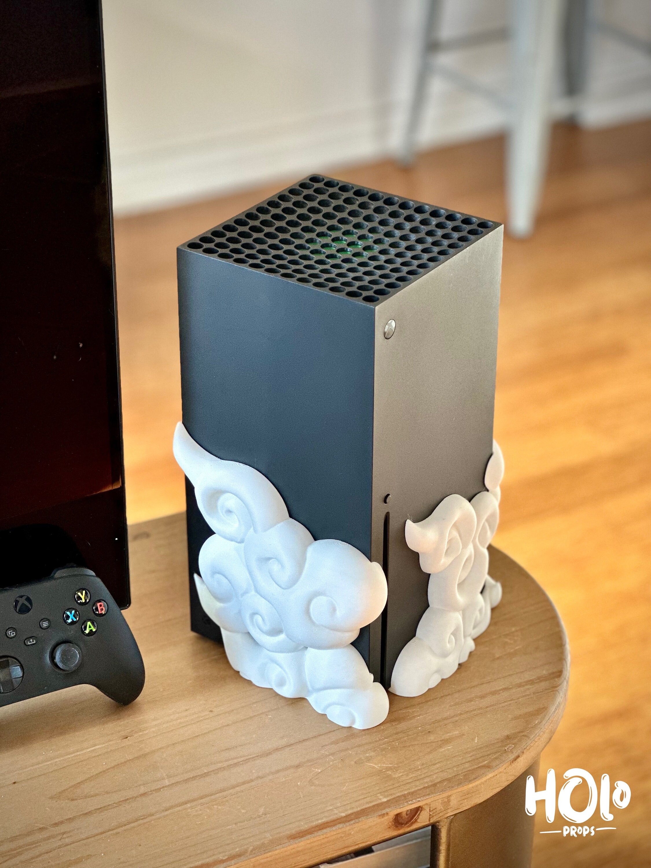 Xbox Series X Stand Console Dock Videogame Stand 3d Printed Controller