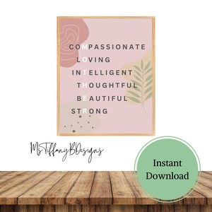 MUTTER, Muttertag druckbare Kunst, Boho Dekor, abstrakte Kunst, Muttertag Zitate