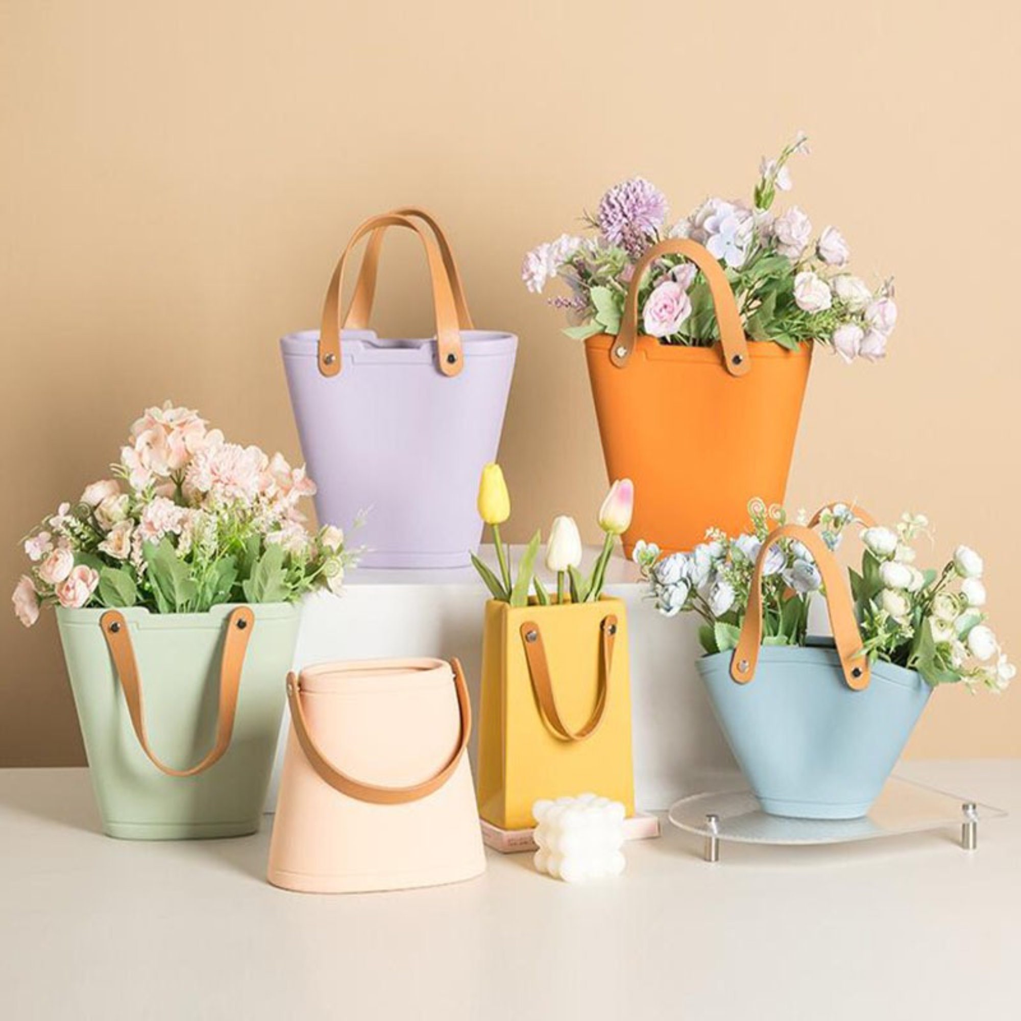 Ceramic Handbag Vase Ladies Handbag Flower Vase Cute Purse -  Norway