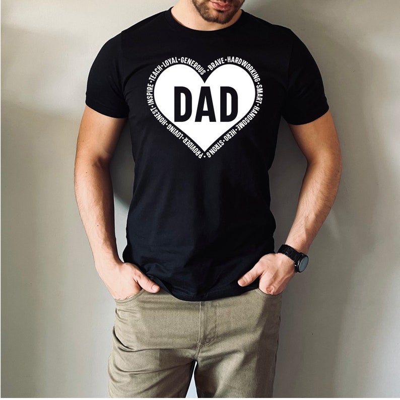 Teach Loyal Generous Brave Smart Dad Shirt Honest Loyal - Etsy