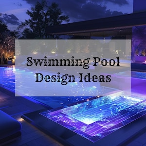 Idéer för pooldesign, inspiration till renovering (digital nedladdning)
