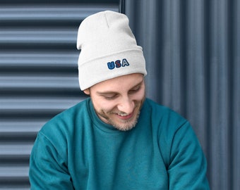 Embroidered Beanie