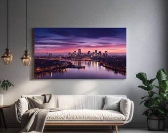 Beauty of London, Canvas Print, Home Decor, Canvas Wall Art, Wall Art, Perfect Gift, Room Decor, Landscape, Ready To Hang