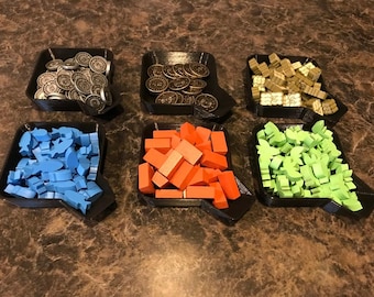 Stackable Board Game Component Trays