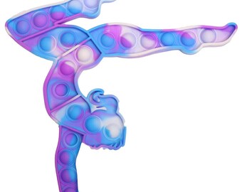 Colorful Gymnastics Pop Fidget - Perfect for Gymnasts