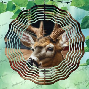 Deer USA Flagge Wind Spinner png Sublimation Digitales Design Download Deer Buck PNG Datei USA Flagge Sublimation Design Patriotic PNG Kommerziell