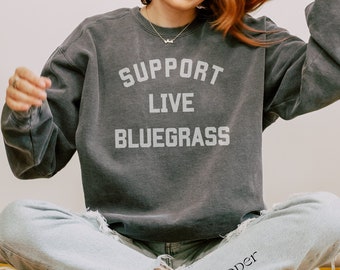 Camisa Bluegrass, sudadera de músico, camisa de música country, camisa de profesor de música, sudadera de Nashville, camisa de chica country, camisa de concierto country
