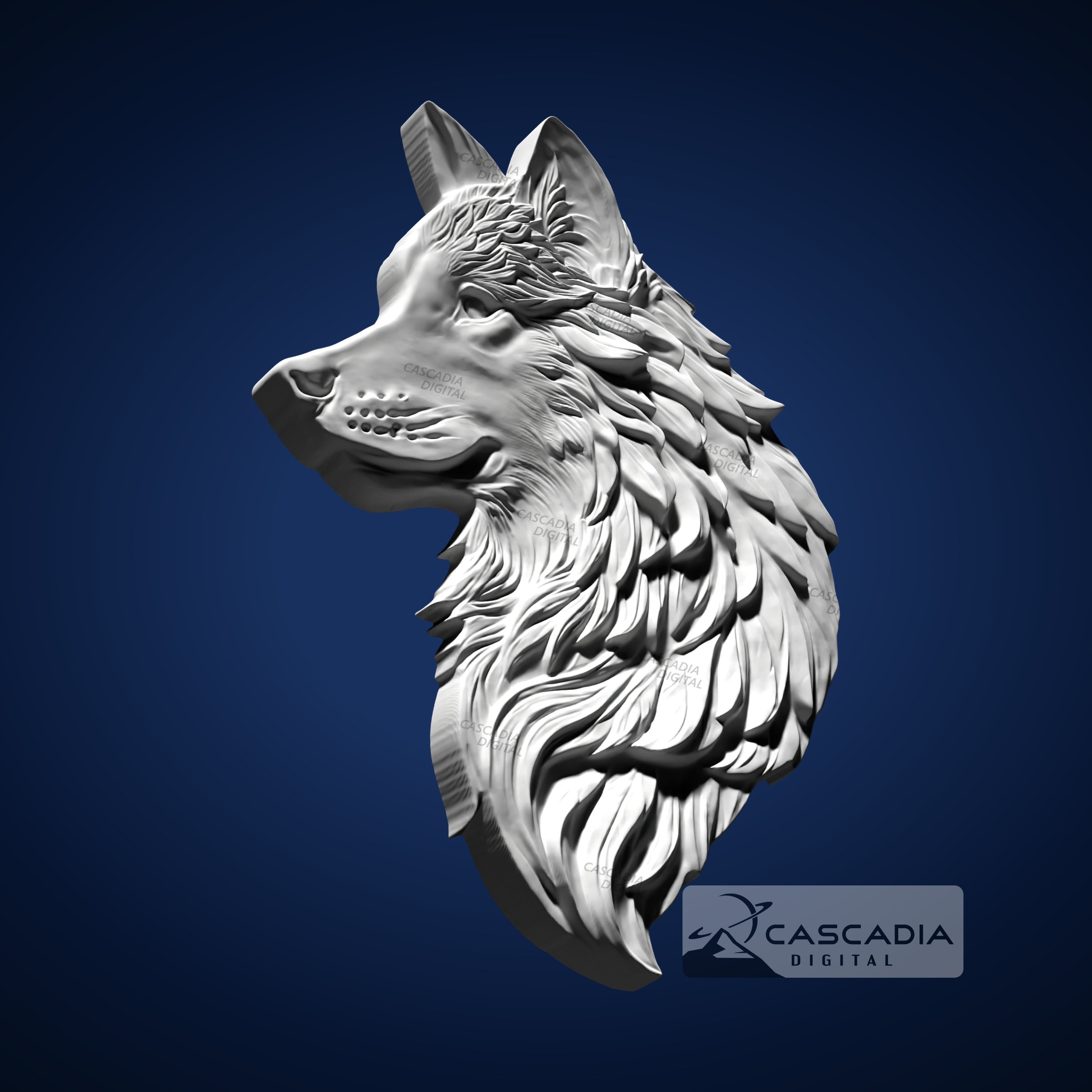 RAMIDUS（ラミダス）× WOLF'S HEAD Wolf Head - STL Model for CNC Router and 3D Printing - Etsy