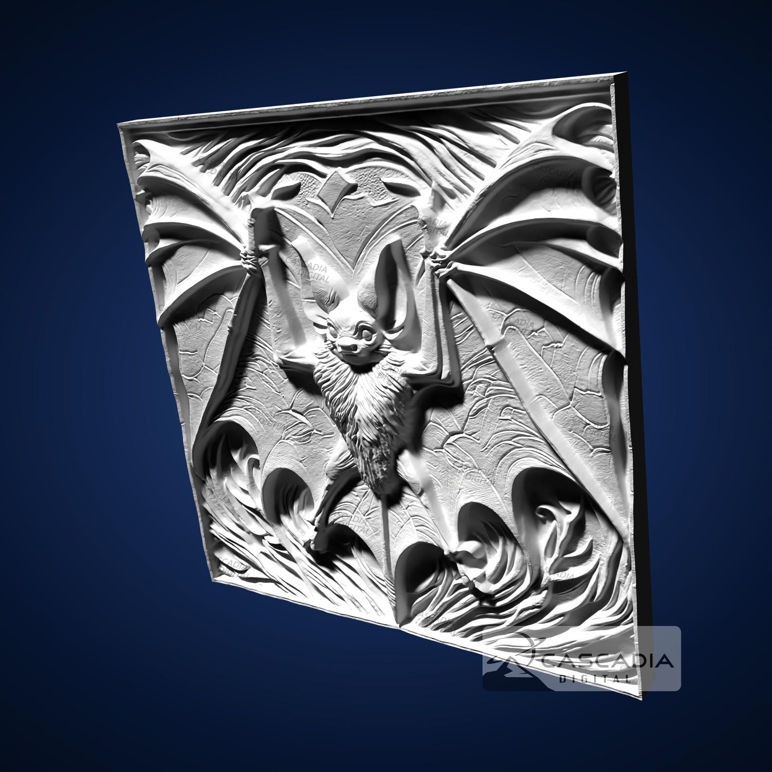 Bat - STL Model for CNC Router and 3D Printing - Etsy