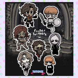 FEAR AND HUNGER 1 Sticker Sheet