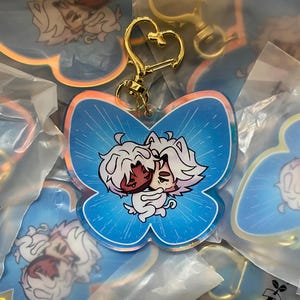 Arcane Season 2 Jayvik Acrylic Keychain Charm Holographic