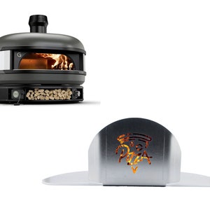 Flame Guard & Wind Tamer for Gozney Dome pizza Ovens Gozney Dome Pizza Oven Flame Guard Protects the edge of the pizza from burning
