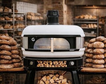 Puerta con trampa de calor Gozney, puerta para hornear pan con cúpula, puerta del horno con deflector, puerta que acelera la temperatura hasta un 70%, gas seguro, excelente acabado, acero inoxidable