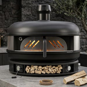 Gozney Dome Ugn Specialdesignad Dörr Ökar Temperaturen med 70% Säker Gas Specialutgåva Svart Dörr i Rostfritt Stål Baffeldörr Uppgraderingsdörr