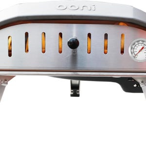 Customs Door for Ooni Koda 16 Tür Oven Door Heat Shield Speed the Temperature UP 70% Safe Gas Steinless Steel Door + Thermometer THR