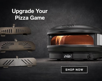 Mejora tu experiencia pizzera con los accesorios perfectos para el horno Gozney Arc XL. Aumenta la temperatura un 70 %. Seguro para gas. Excelente acabado.