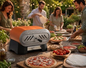 Tefal Pizza Pronto JM4130 / JM4188 Stainless Steel Door | Heat Trapper Baffle Door | Tefal Heat Shield Pizza Oven Accessory