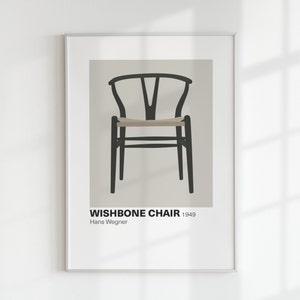 Hans J. Wegner コレクションポスター　B2 Hans J. Wegner 1979年 展覧会用 ポスター - 北欧家具 hisagu