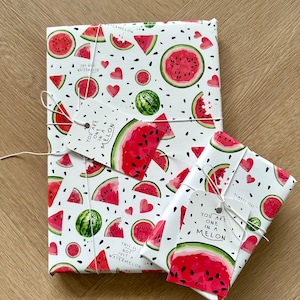 Wassermelonen-Geschenkpapier Bild 1