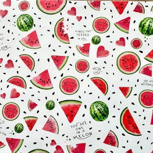 Wassermelonen-Geschenkpapier Bild 3